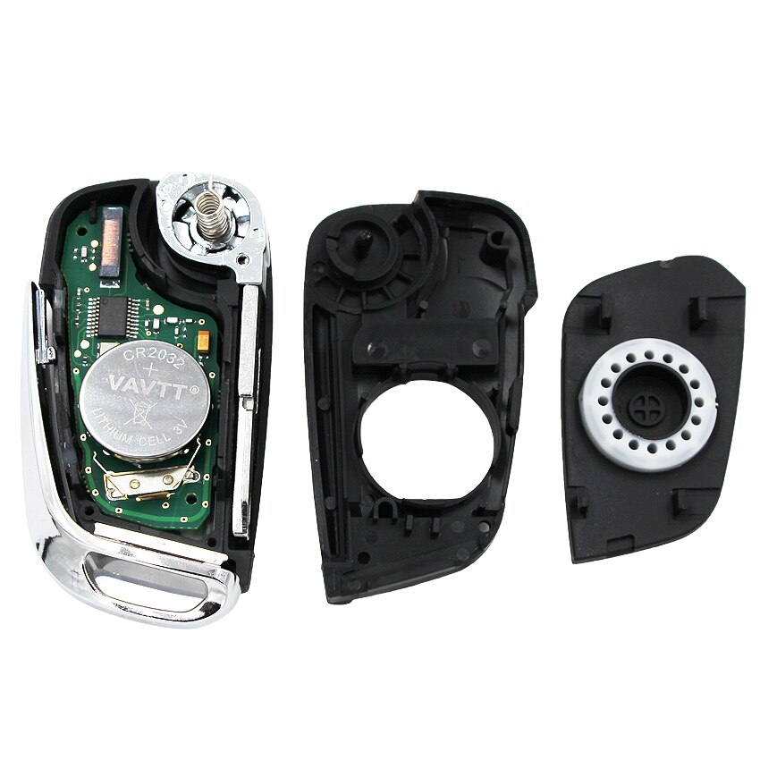 DS Style Keyless Entry Fob 3 Buttons 434mhz ID46 Chip Folding flip key for Peugeot 206 207 206CC NE72 BLADE
