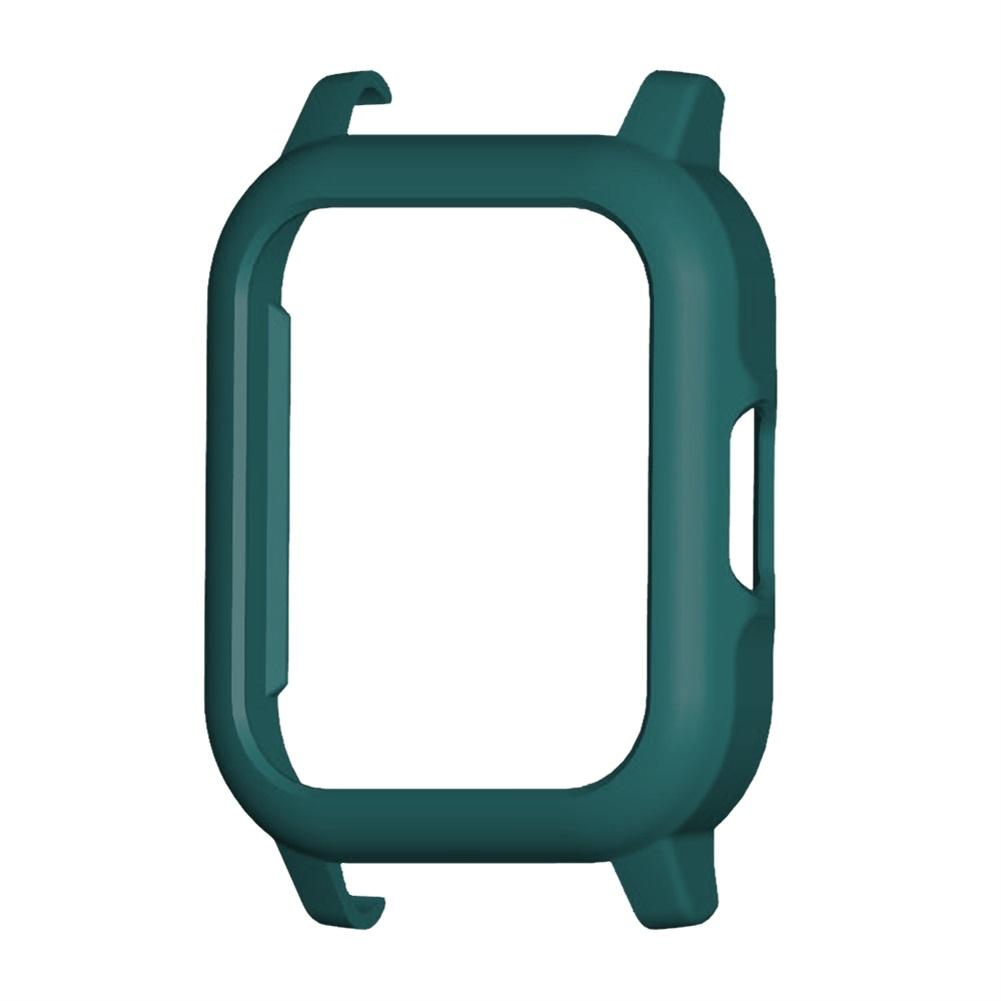 Pc-fodral skyddskåpa skyddsram skal utbyte klockfodral för haylou  ls02 smart klocka tillbehör bumper: Mörk nattgrön