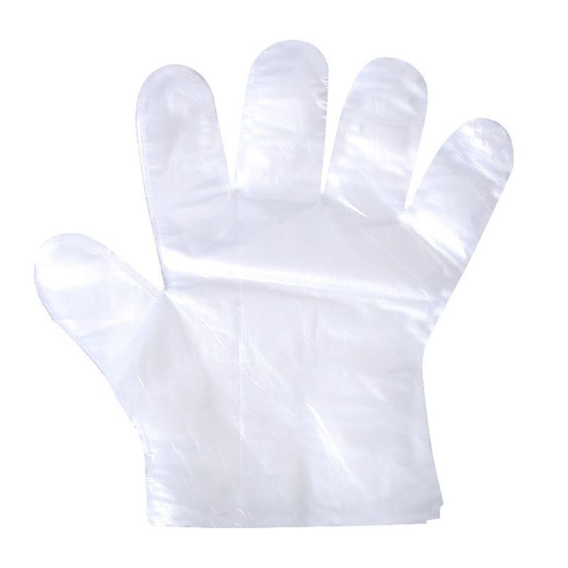 Caja de guantes de vinilo desechables, multifunción, transparentes, delgados, resistentes al agua, 19QF, 500 Uds.: 200