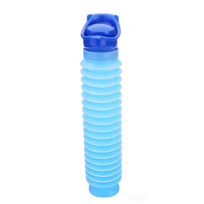 1 unidad de orinales portátiles para coche para hombres y mujeres, niños, cubo telescópico de emergencia, botella para orina de bebé, portátil al aire libre