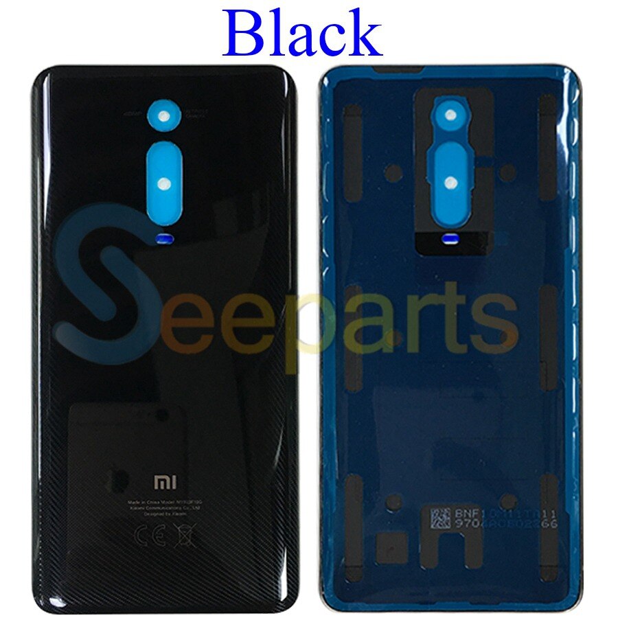 Für Redmi K20 Batterie Abdeckung Zurück Glas Tafel Hinten Tür fallen Für Xiaomi 9T Zurück Abdeckung Mit Klebstoff K20 batterie Abdeckung