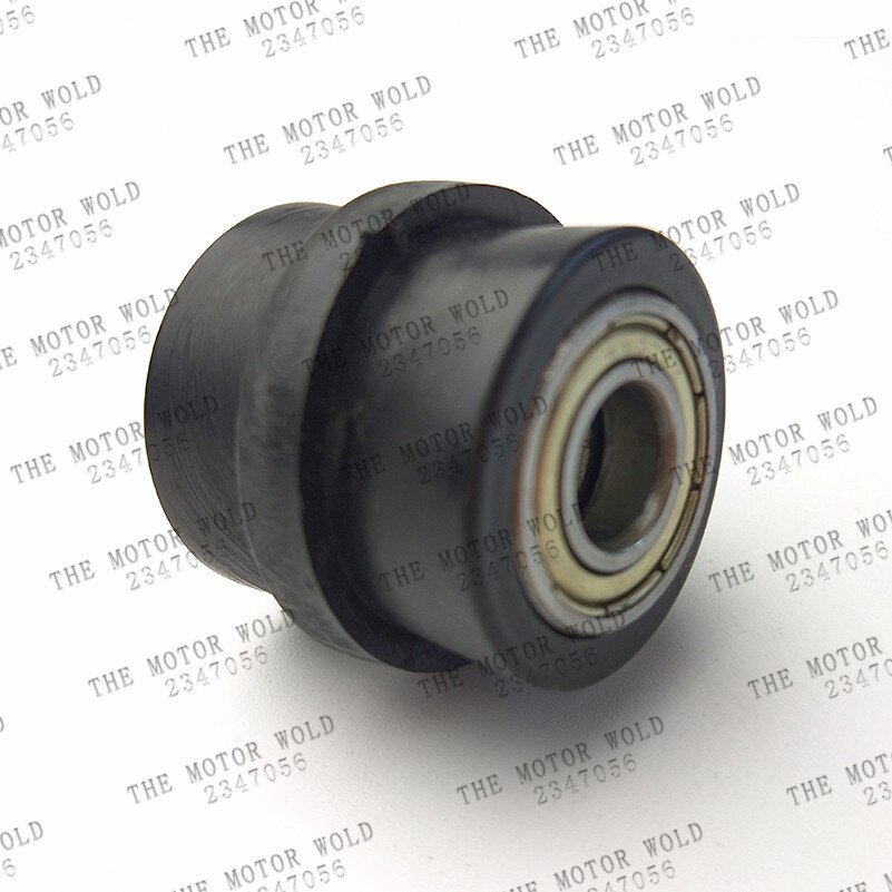 Aandrijfkettingrolspanner fietspoelie wielgeleider voor straat enduro motorfiets motocross atv crf cr xr yz  wr 10mm: Zwart