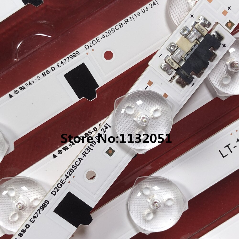 14 ピース/セット LED バックライトストリップの交換サム · 宋 UE42F5300 D2GE-420SCB-R3 D2GE-420SCA-R3 2013SVS42F CY-HF420BGAV1H