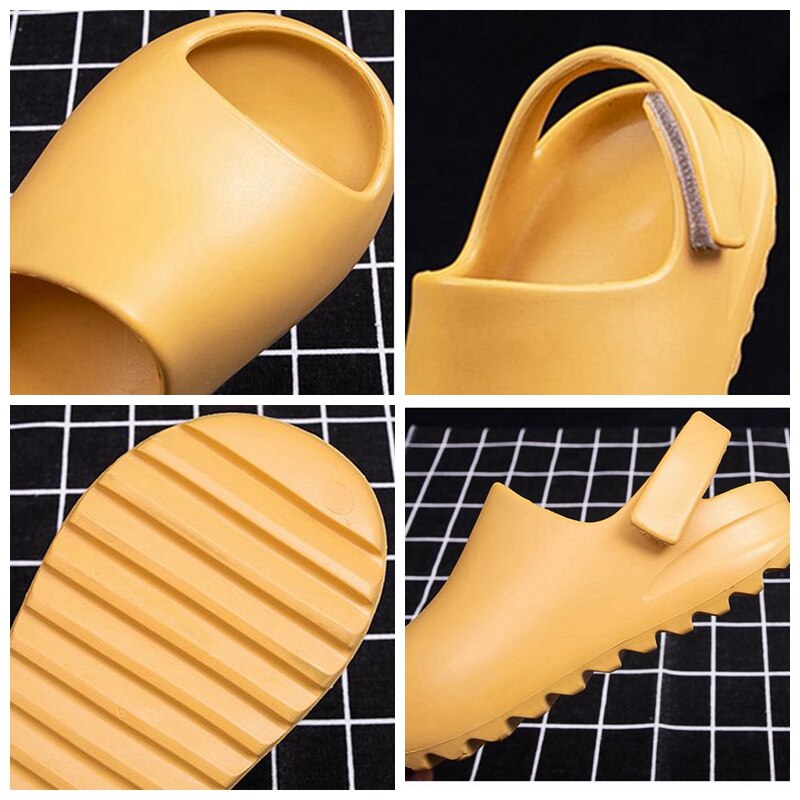 Baby Kleinkind Kinder Erwachsene Slip-On Sandalen Jungen Mädchen Schaum Strand Sommer Sliders Knochen ResinChildren Leichte Wasser Schuhe