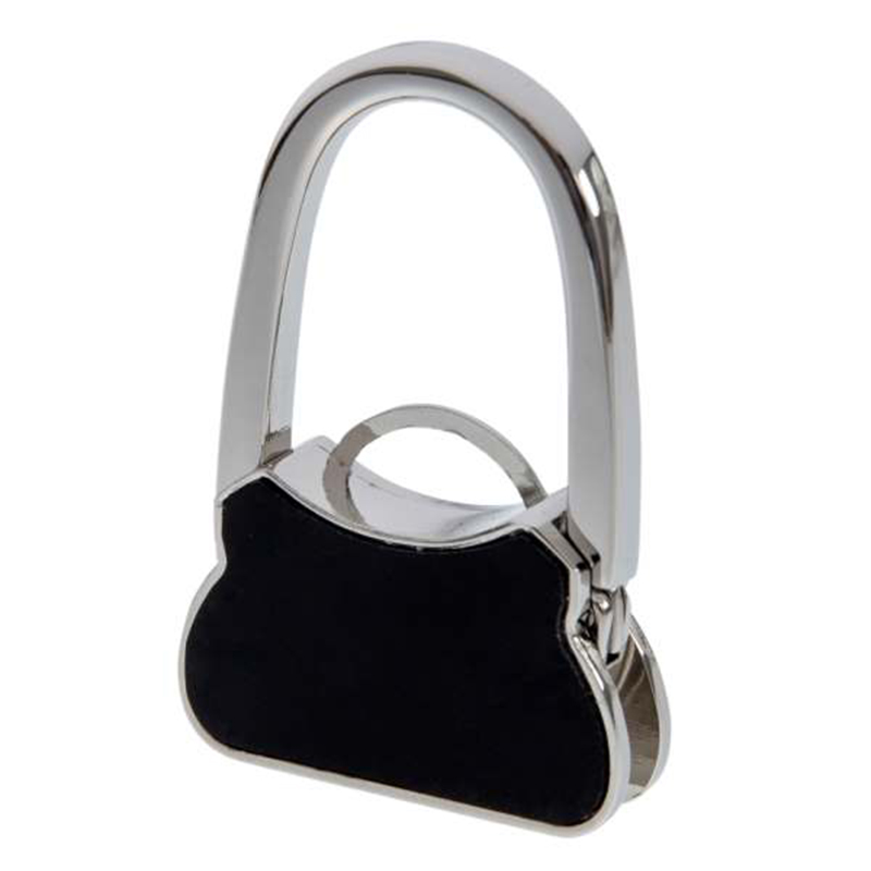 Accroche szydełkowy worek główny En metalowy Strass 55x45x15mm deco