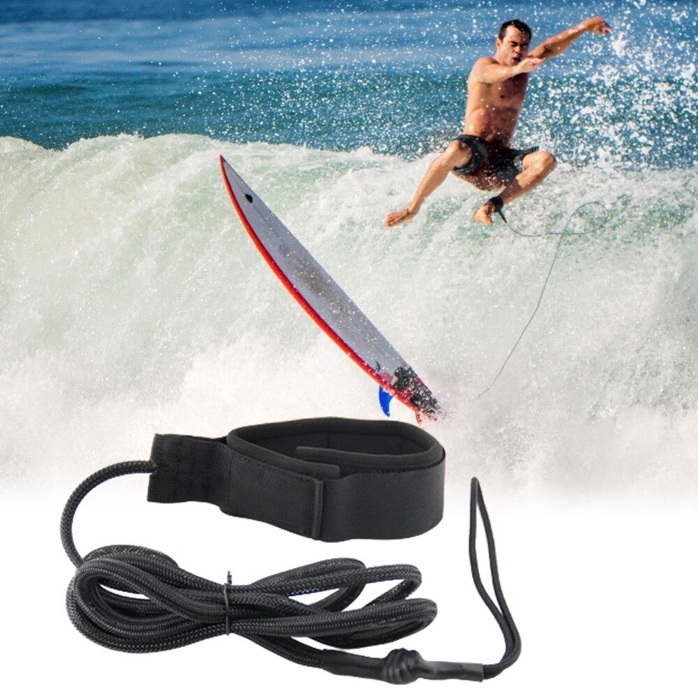 Touw Been Leiband Voet Accessoire Sup Surf Board Surfplank Stand Up Paddle Touw Surfen Dragen Licht Veiligheid Leashfor Water Spelen