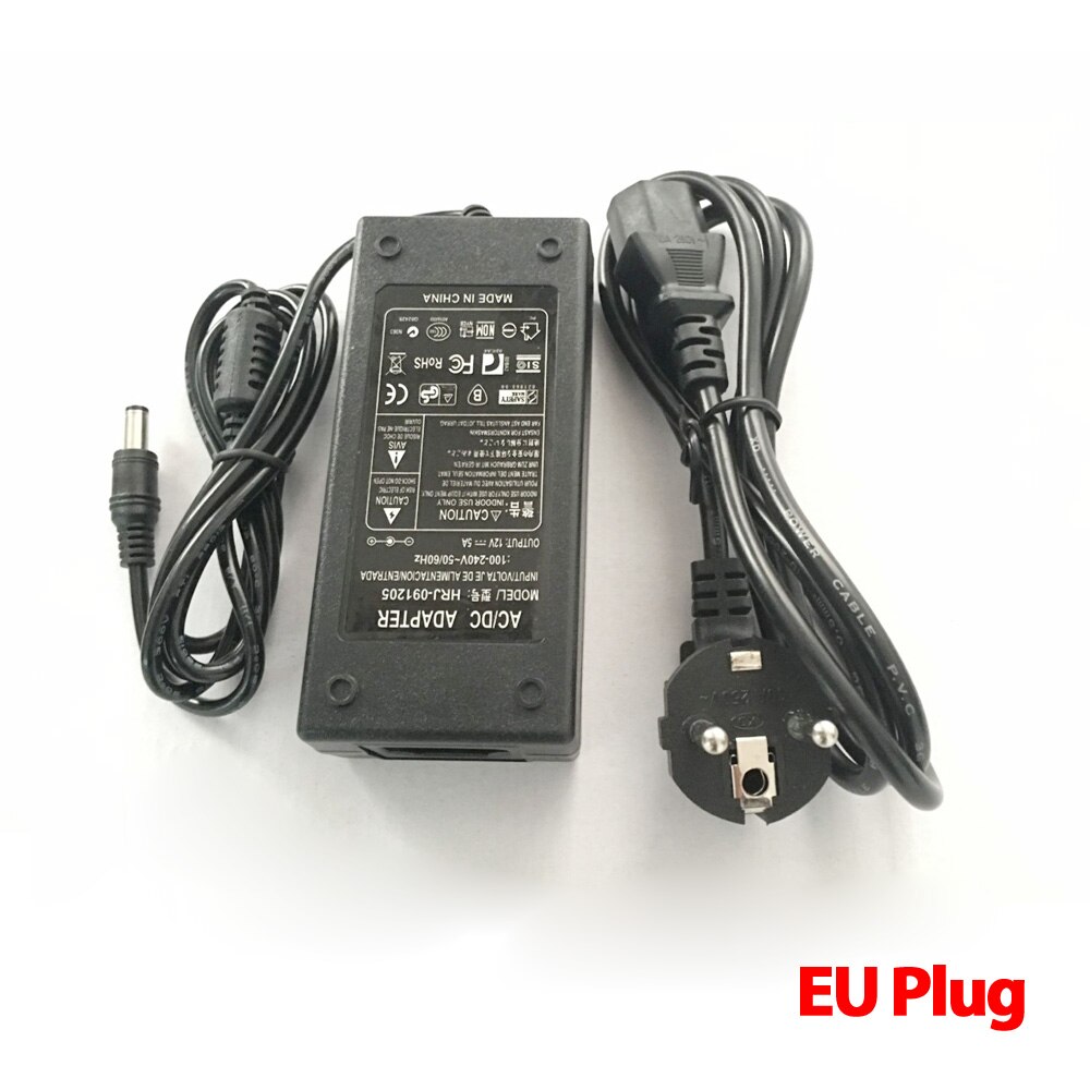 12V 4A Voeding Voor Led Strip Eu/Us/Uk/Au Adapter Voor AC110-220V Om DC12V opties Plug Transformator