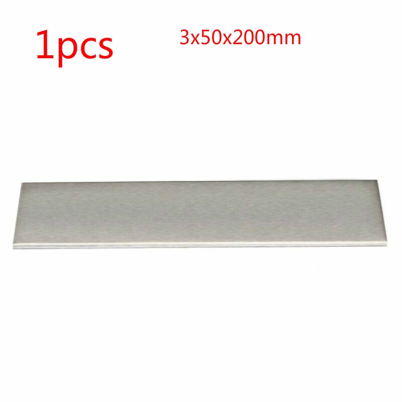 Aluminium Plaat 1Pcs Platte Aluminium Plaat 3Mm Dikte Snijden Met Slijtvastheid Van Mechanische Onderdelen 200X50X3Mm