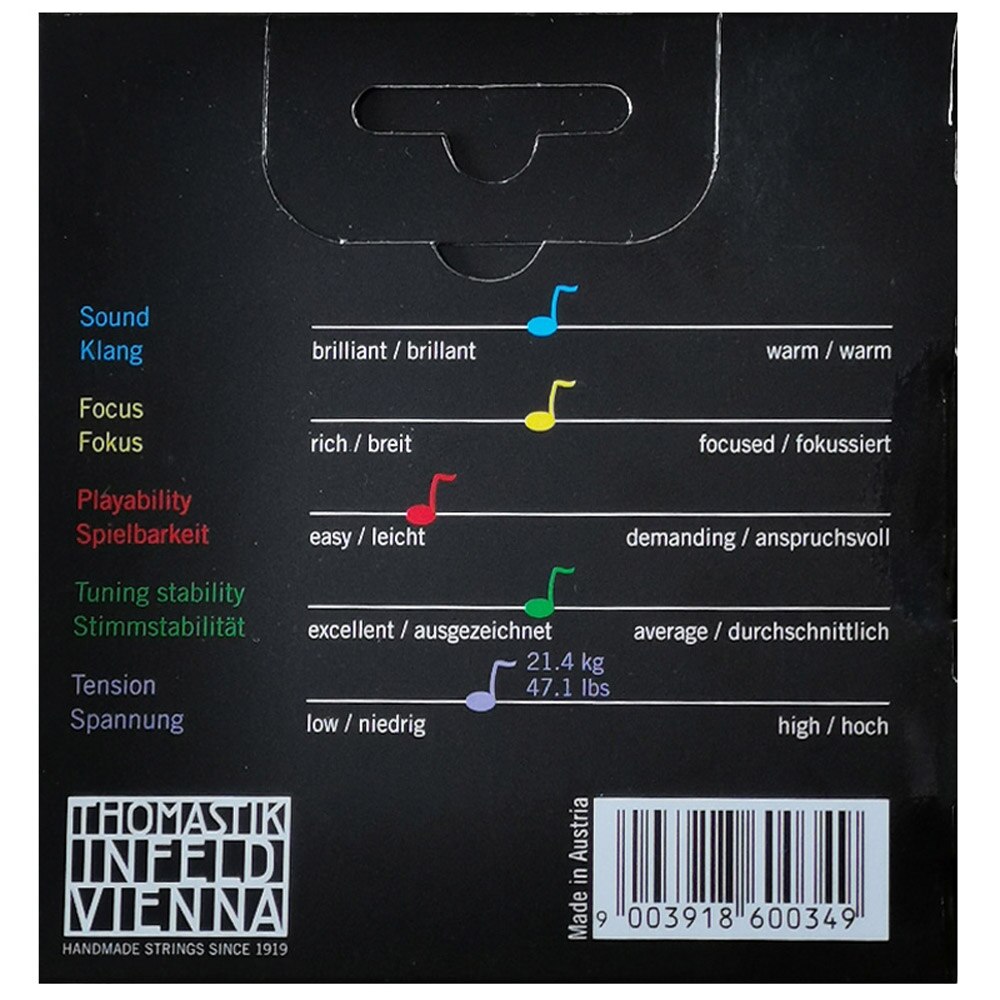 Thomastik Dominant 135B Medium Violin Strings 4/4 Strings Full Set G D A E Strings