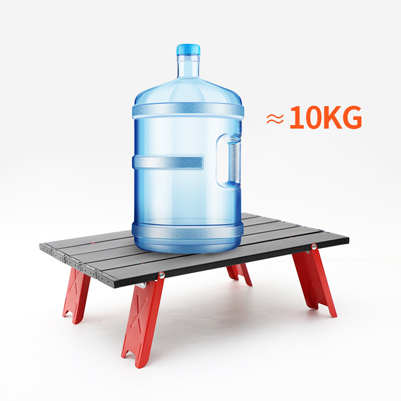Draagbare Vouwen Picknicktafel Aluminium Mini Wandelen Reizen Thee Tafel Voor Wilde Camping Vissen Picknicks