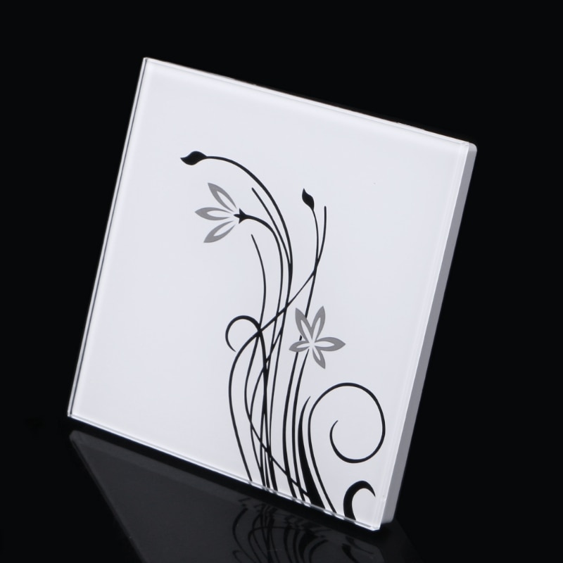 Wall Light Touch Switch 2 Way Home Automation Multi Function Glass Panel 86 Type