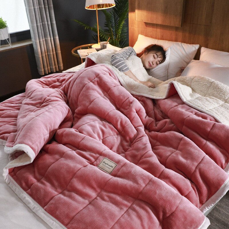 Couvertures pour lits hiver polaire couvertures et jette adulte Super doux couverture reine taille QQ78 #: 1 / 200x230cm
