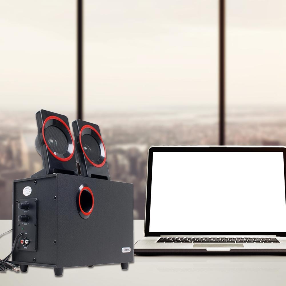SL-8018 Multimedia PC Speakers 3.5mm USB 2.1 Deskt... – Grandado
