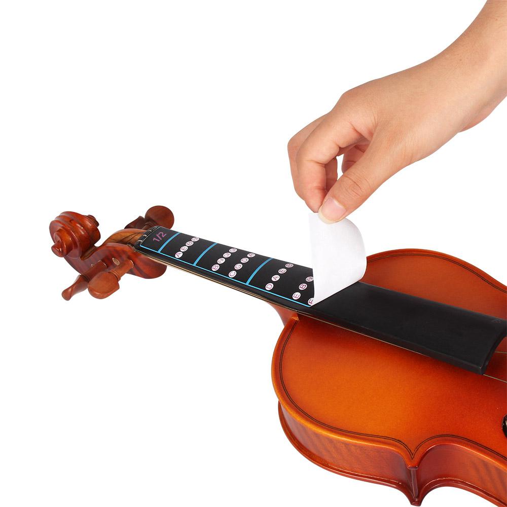 Violino Tastiera etichetta Tastiera in Nota Etichetta Tabella Diteggiatura di Pratica della Guida Principiante Violino Ricambi e Accessori