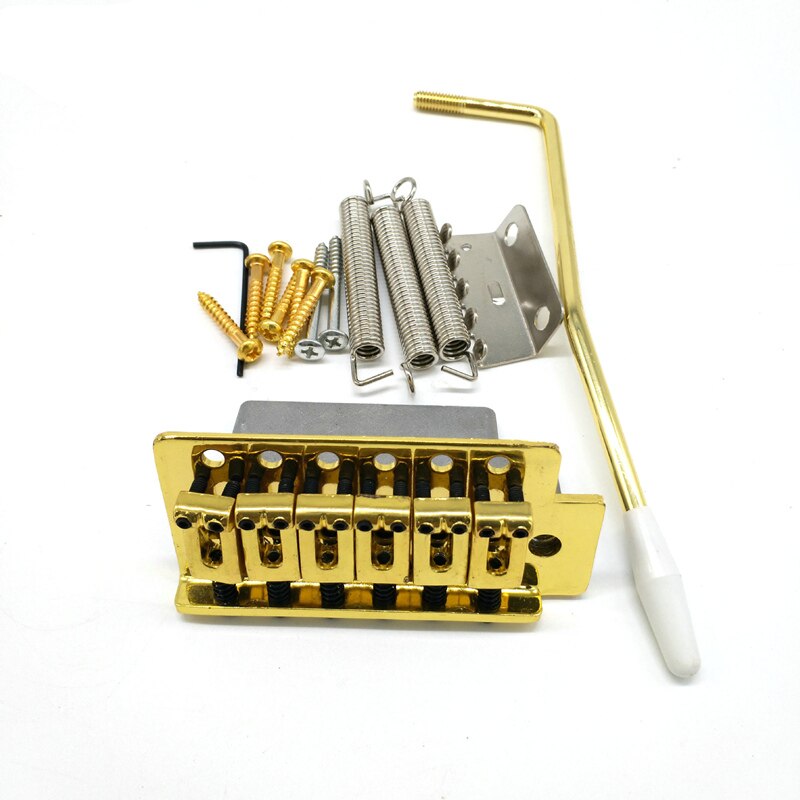 For Fender Stratocaster Strat Electric Guitar Parts Chrome Tremolo Bridge System