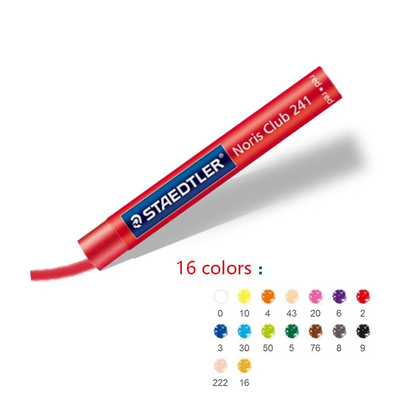 Staedtler 16/25 farve børnemaleri olie pastel pensel graffiti farveblyanter