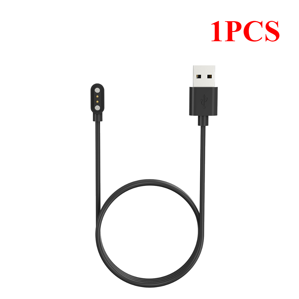 Cargador de Base para reloj inteligente xiaomi Mibro GS, pulsera de reloj de pulsera, Cable de carga magnética USB, accesorios de Base: Blanco