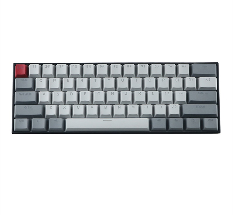 PBT keycap Poker2 gh60 61 keys are available in a variety of colors, suitable for most mechanical keyboards