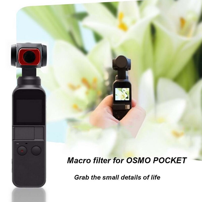 Aluminium Macro Close-Up Filters Voor Osmo Pocket Protector Magnetische Adsorptie Macro Lens Filter Voor Osmo Pocket