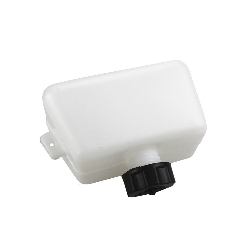 White Motorcycle Radiator Coolant Fluid Overflow Bottle Tank Reservoir Fits For 2 Stroke 49cc Pocket
