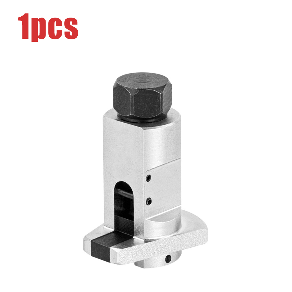 Car Hydraulic Shock Absorber Removal Tool, Ball Head Swing Arm Suspension Separator Disassembly Tool Ball Joint Bushing Kit: WHITE