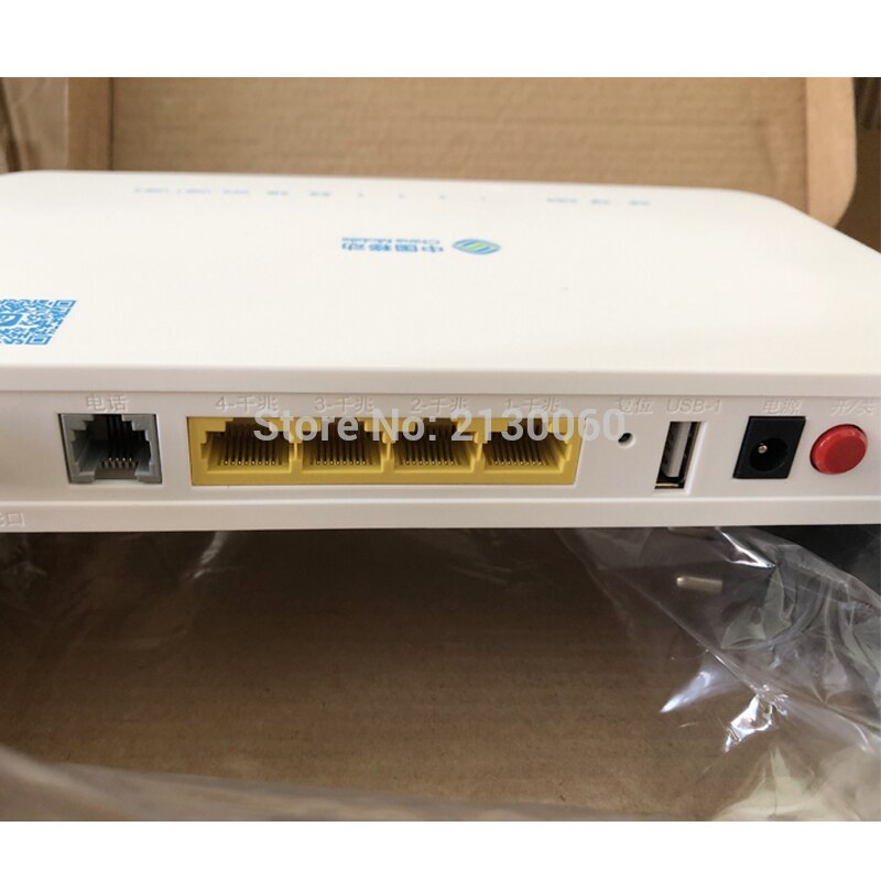 FTTH ONT ZTE F673A V2 GPON ONU 4GE+TEL+USB+Wifi English Version ONT Modem ftth Optical Network Terminal