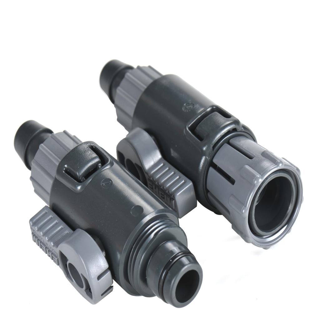 with quick COUPLING AQUARIUM FILTER release coupling Llave doble 9/12mm(S) 12/16mm(M) 16/22mm(L)