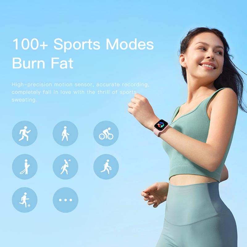 Nowy Smartwatch 2025 Dla Kobiet i Mężczyzn Prezent Pełny Ekran Dotykowy Zegarki Sportowe zdatność Połączenia Bluetooth Smartwatch Damski Dla Androida i iOS