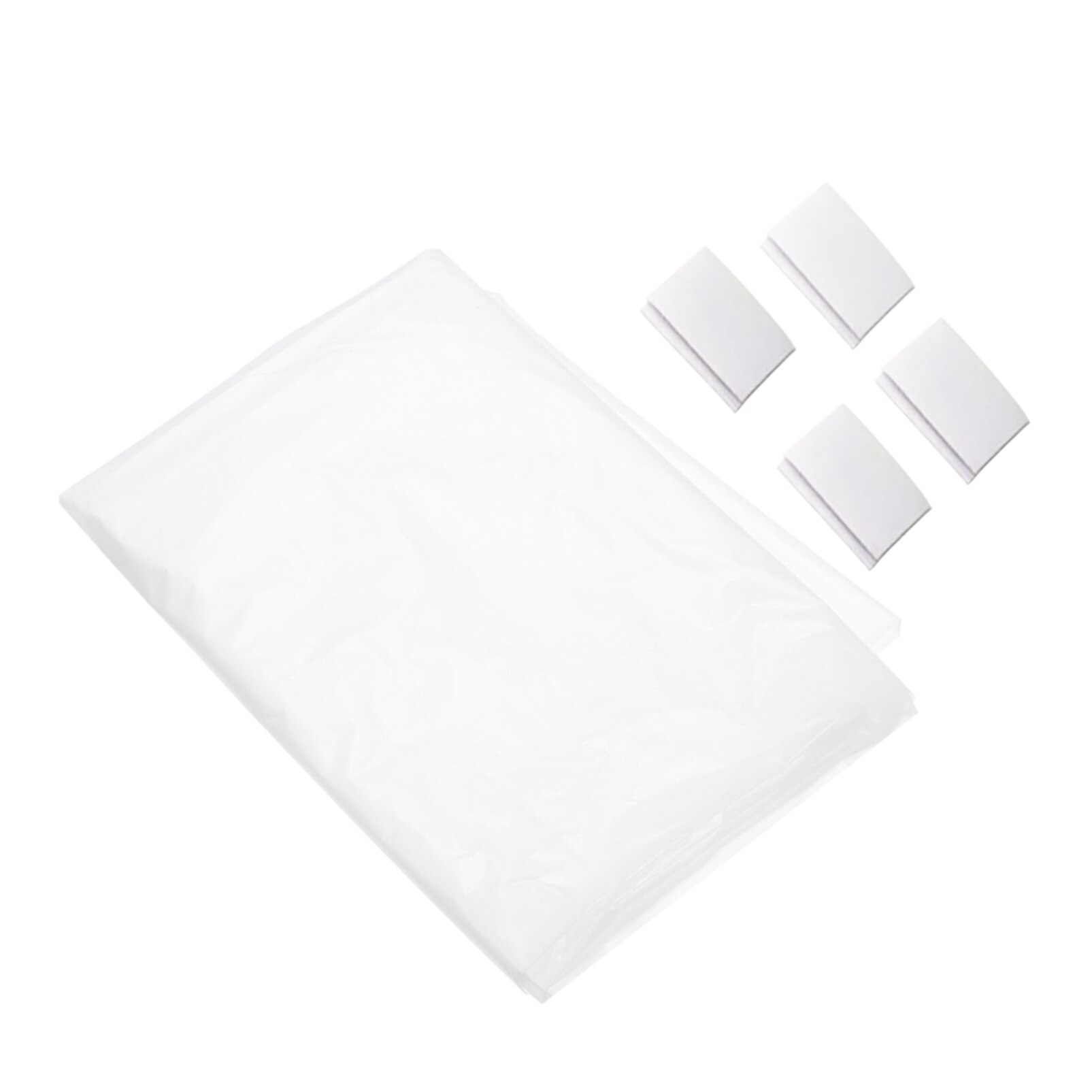 Christmas Window Movie Projector Screen Halloween Movie Foldable Display Cloth Projection Screen for Window Movie Projector: Default Title