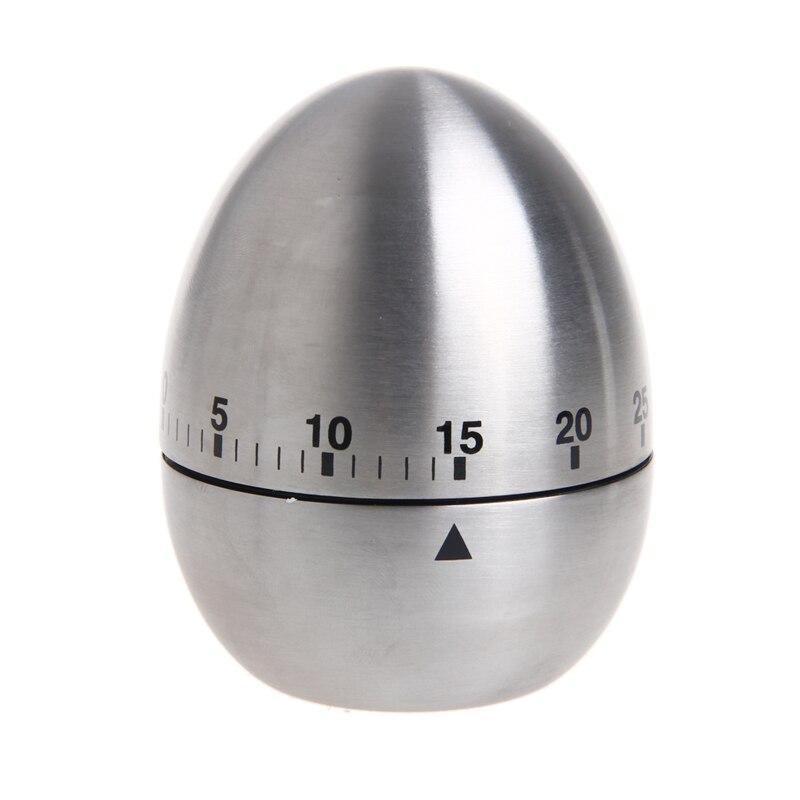 Stainless Steel Cooking Tool Timer Garden Watering Timer Mechanical eggs Kitchen Timer Alarm Clock 60 Minutes Z07