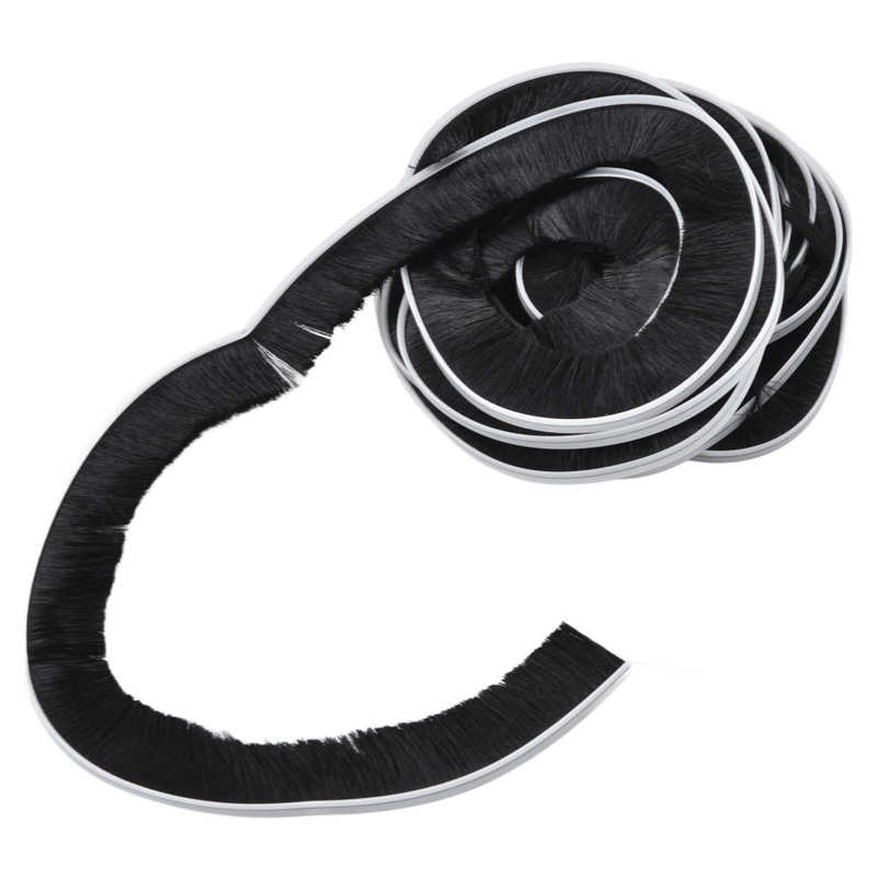 Borstel Strip Verstelbare Lengte Tochtstrips Voor Kas Voor Garderobe Voor Glazen Deur