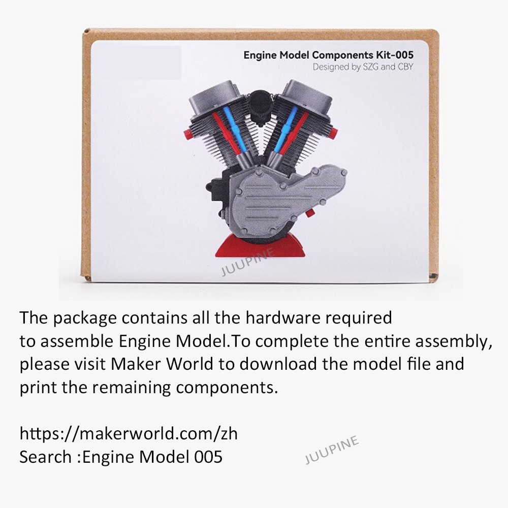 For Bambu Lab Led Lamp Kit 001 Maker Supply Bambulab Light Kit Clock Boat Mouse Wireless Diy Model Without 3d Printing Parts: Gold