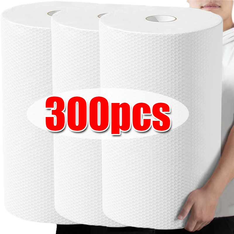 Niet-geweven Wegwerppoetsdoeken Vodden voor Huishoudelijke Keuken Afwassen Schuursponsjes Vaatdoeken Doekjes Handdoeken Cleaner Gereedschap