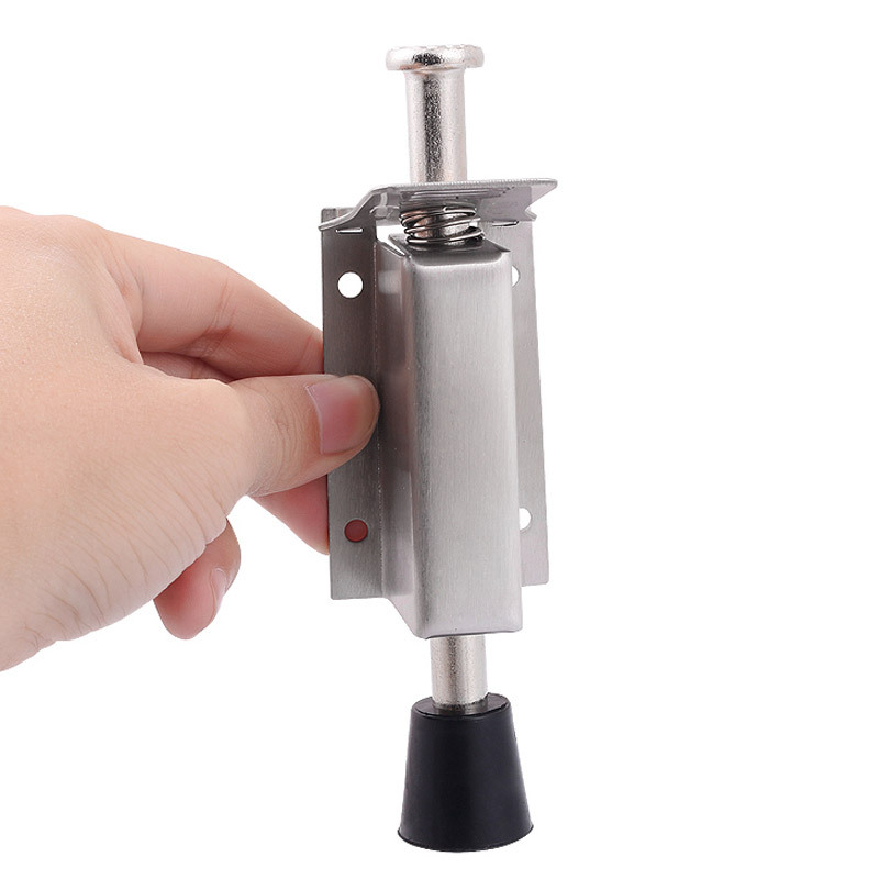 Portão ficar fixo suporte de porta de aço inoxidável porta pé rolha titular piso parar buffer captura trava doorstop móveis ferragem