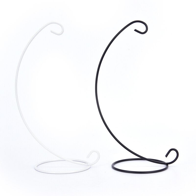 Rétro boule de verre support suspendu bougeoir de mariage fer Art décoration de la maison Table boule lanterne bougie support de support suspendu