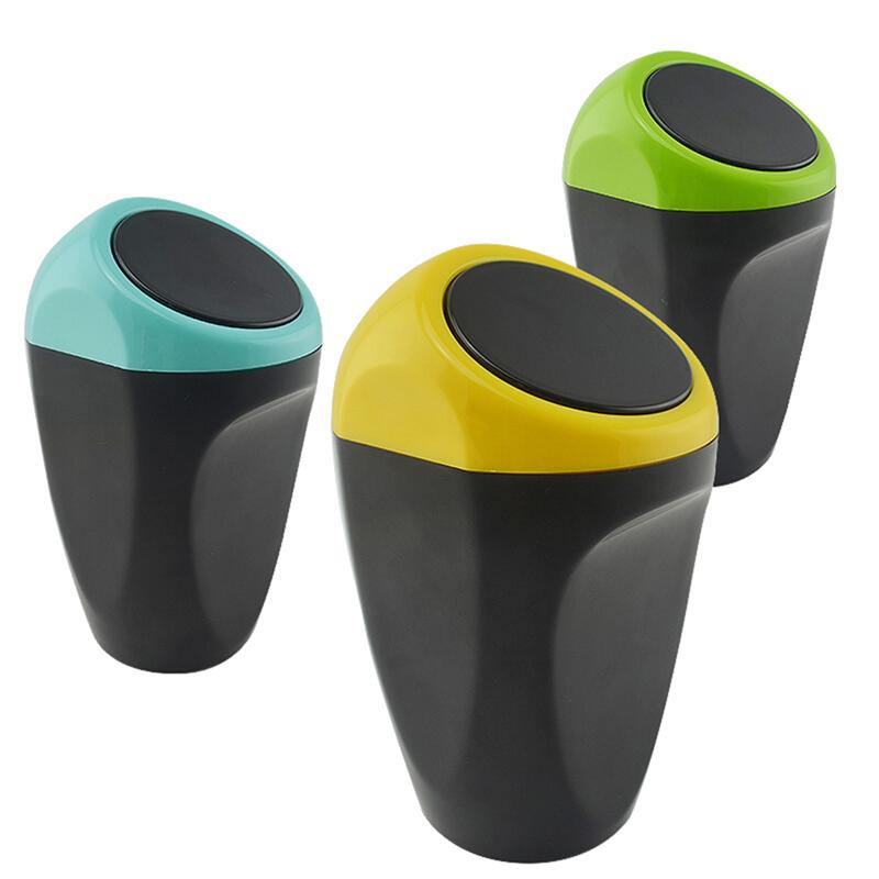 Durable Auto basura puede automotriz de almacenamiento de residuos Mini Oficina Auto vehículo basura