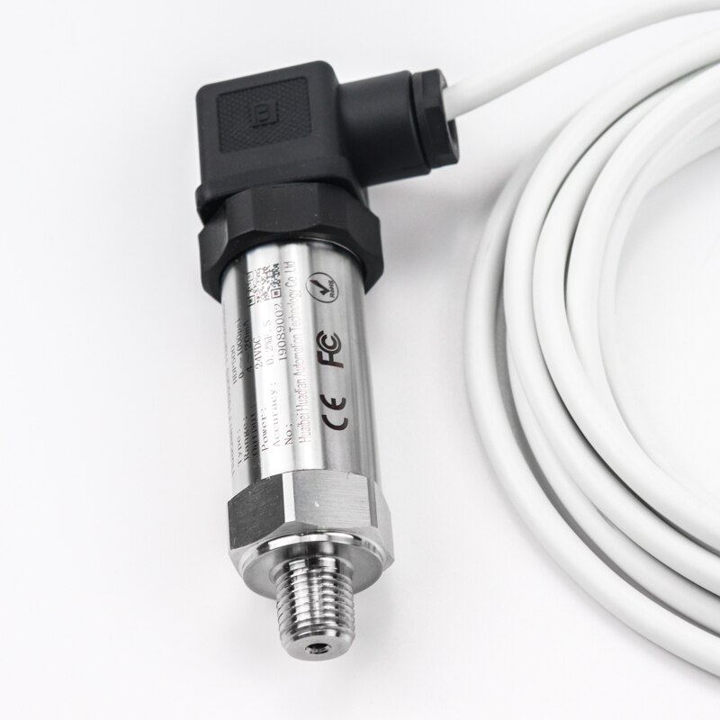 2-wire hydraulic oil digital pressure transmitter 200 bar 4-20ma liquid pressure sensor
