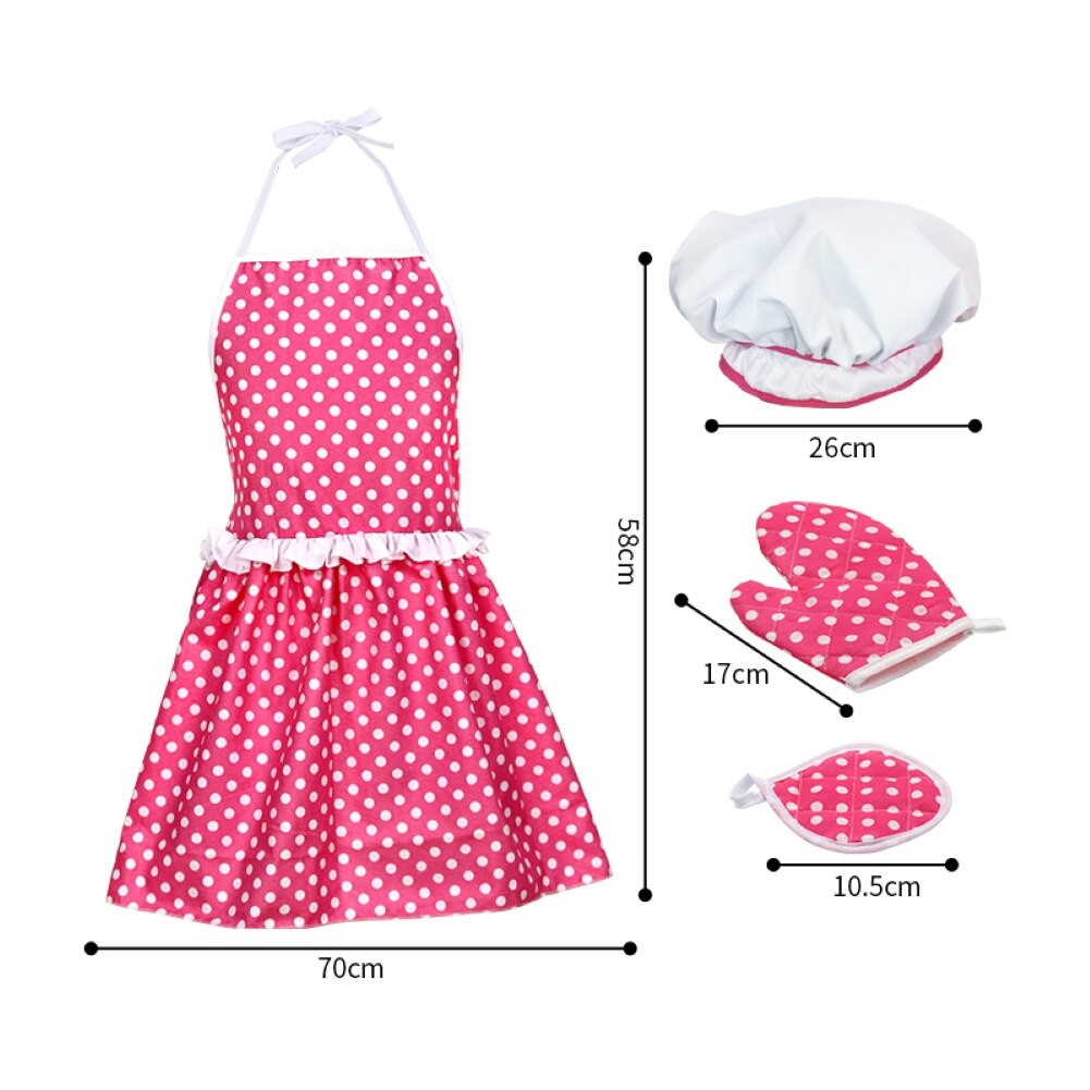 22 pz/set ragazza bambini cucina giochi di ruolo grembiule cuoco cappello strumenti di cottura giocattolo