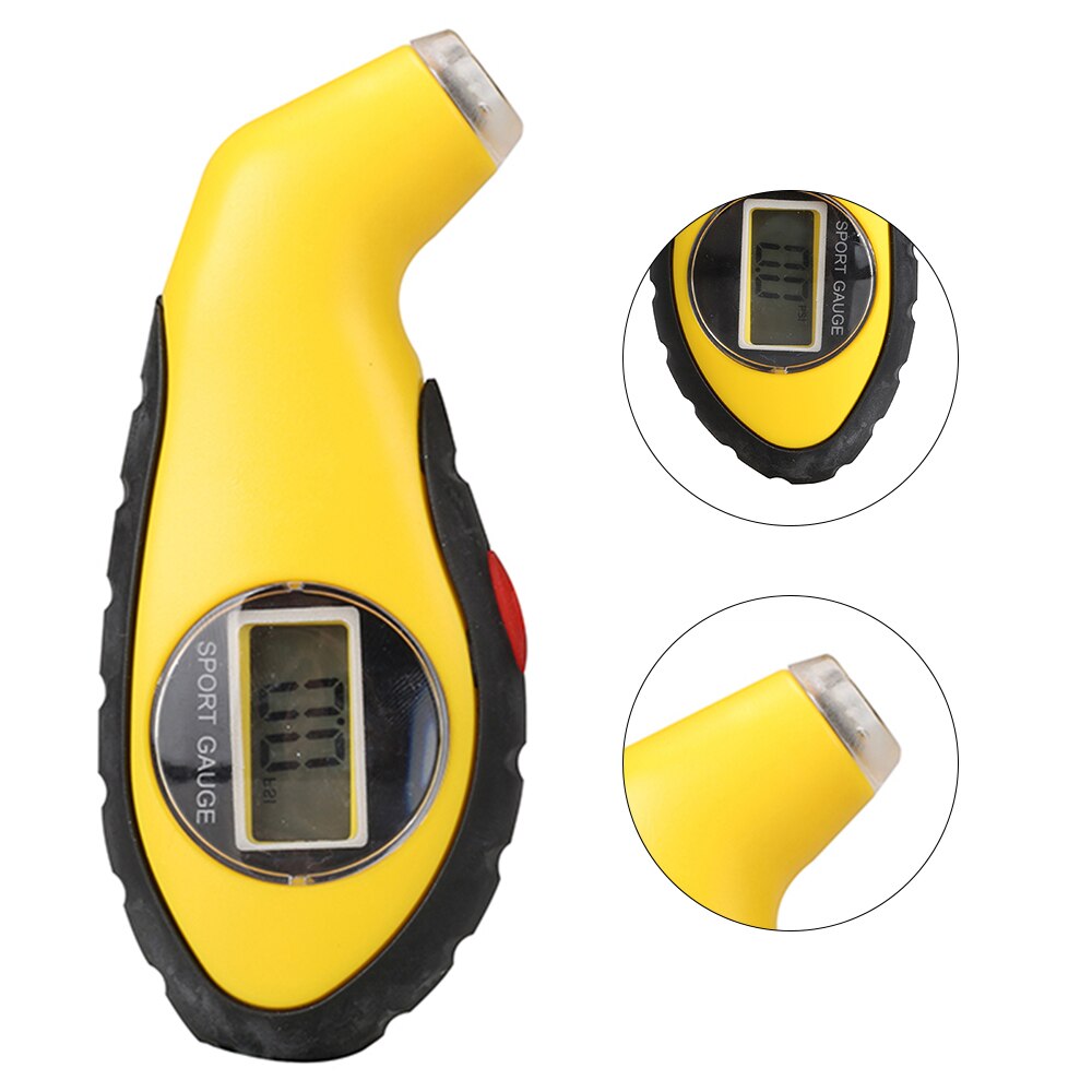 Tyre Air Pressure Gauge Meter Electronic Digital LCD Car Tire Manometer Barometers Tester Tool for Auto Car Motorcycle Tools