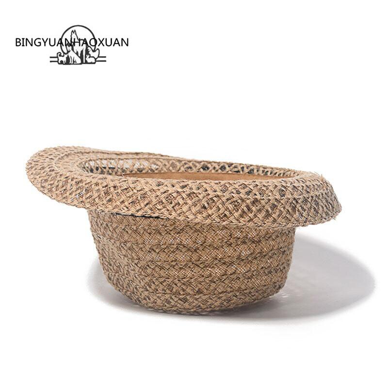 BINGYUANHAOXUAN Zomer Stijl volwassen Zonnehoed Strand Hoed Fedora Trilby Straw Zonnehoed Panama Hoed Gangster Cap Fit Voor Meisje Vrouwen