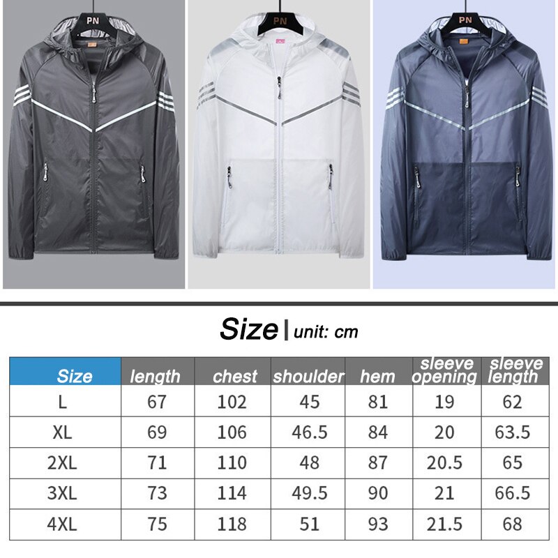 AS Sunscreen Jacket Hoodie Quick-Drying Summer Anti-UV Fishing Shirts Ultralight Windbreaker Outdoor Waterproof Fishing Jacket