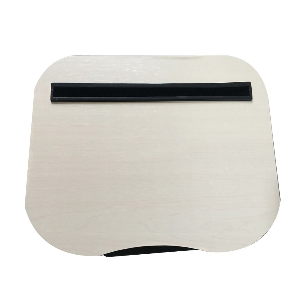 Reading Writing For PC Tablet Home Office Mini Travel Knee Phone Holder Outdoor Pillow Stand Nap Portable Lap Desk With Handle: Beige