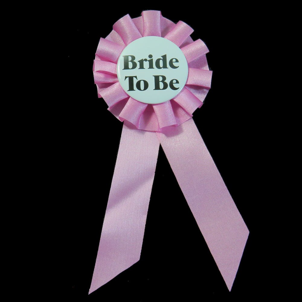 4.5Cm Ronde Knop Lichtroze Badge Girls Night Out Vrijgezellenfeest Bruid Om Lint Moeder Om Pin zijn Mijn Verjaardag Broche