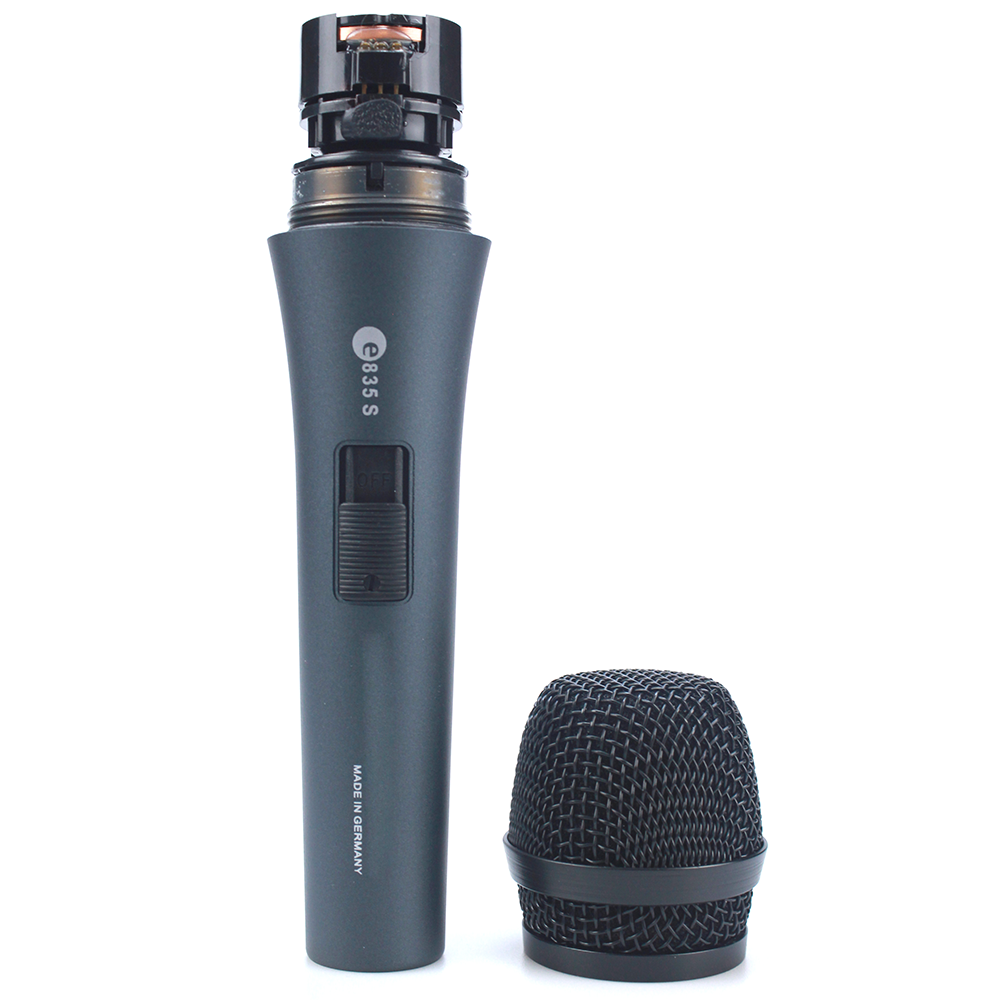 E835S e 835-S Profi Audio- Dynamisches Gesangsmikrofon mit Nierencharakteristik und Ein-/Aus-Schalter