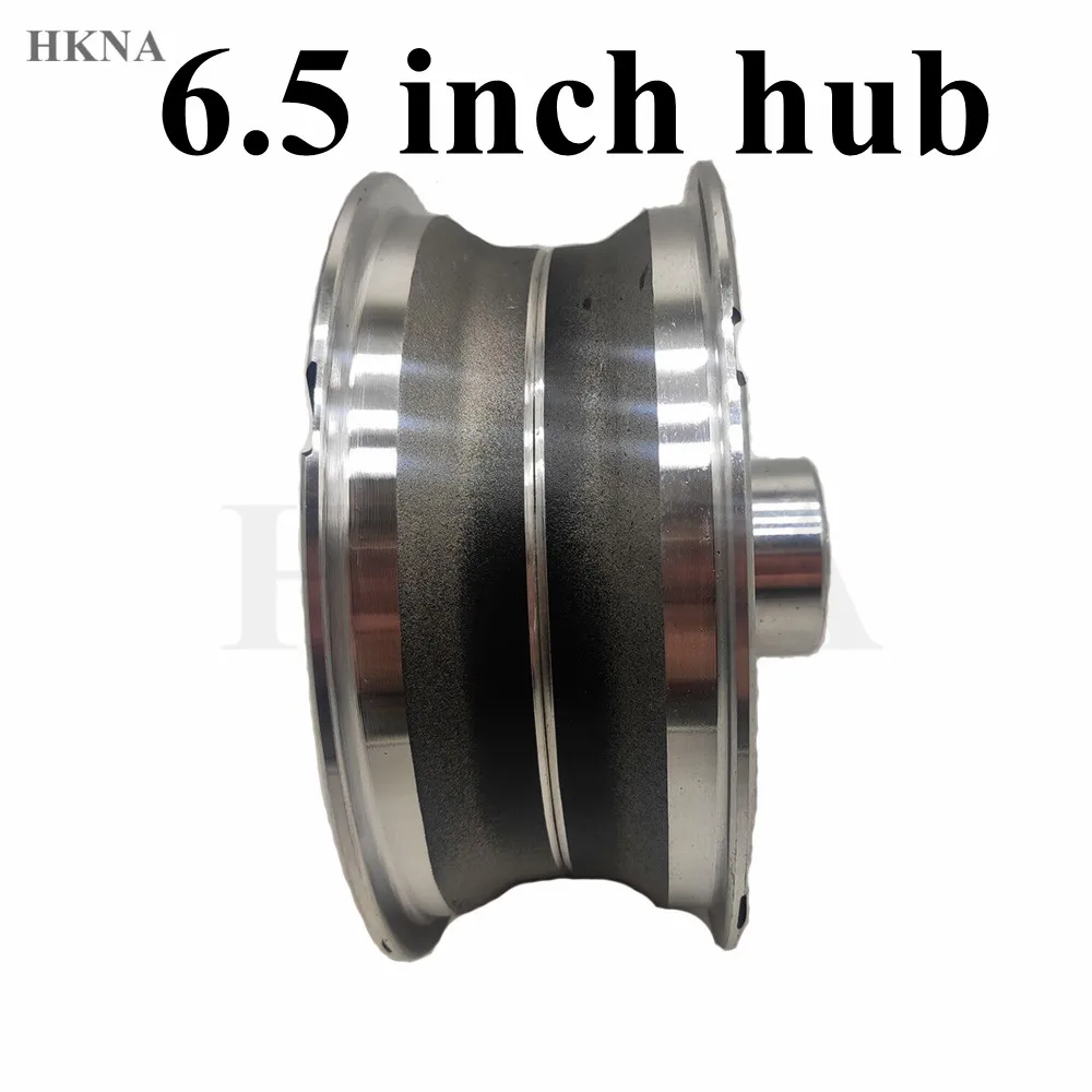 11 Inch 90/65-6.5 Rim for Electric Scooter Front and Rear Wheels with Disc Brakes, Aluminum Alloy Split Hub