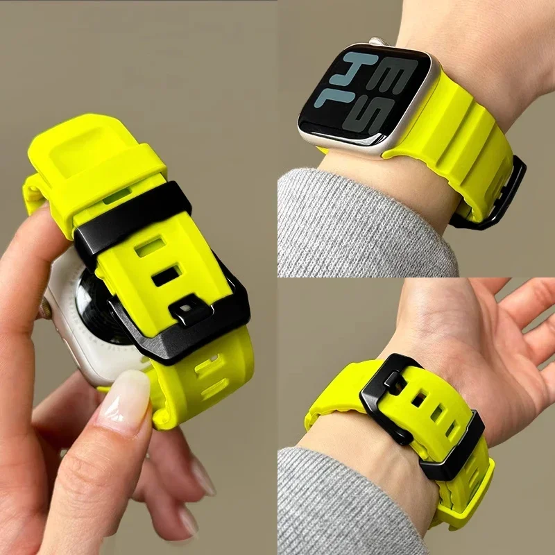 Correa Deportiva Pulseras Para Apple Watch Correa Deportiva De