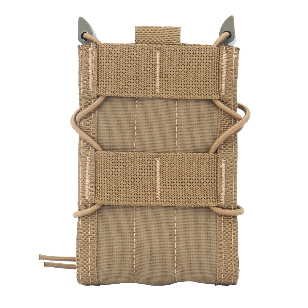 Bolsa táctica para cargador AK AR M4 AR15, para Rifle Pitol Molle Mag, para caza CS, 5,56: Color negro