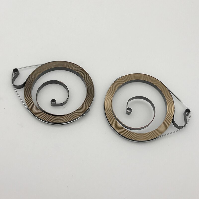 2pcs Recoil Pull Starter Spring Fit For Stihl BG45 BG46 BG55 BG65 BG85 HS45 SH55 Series Blower Chinese Chainsaw Replace Parts