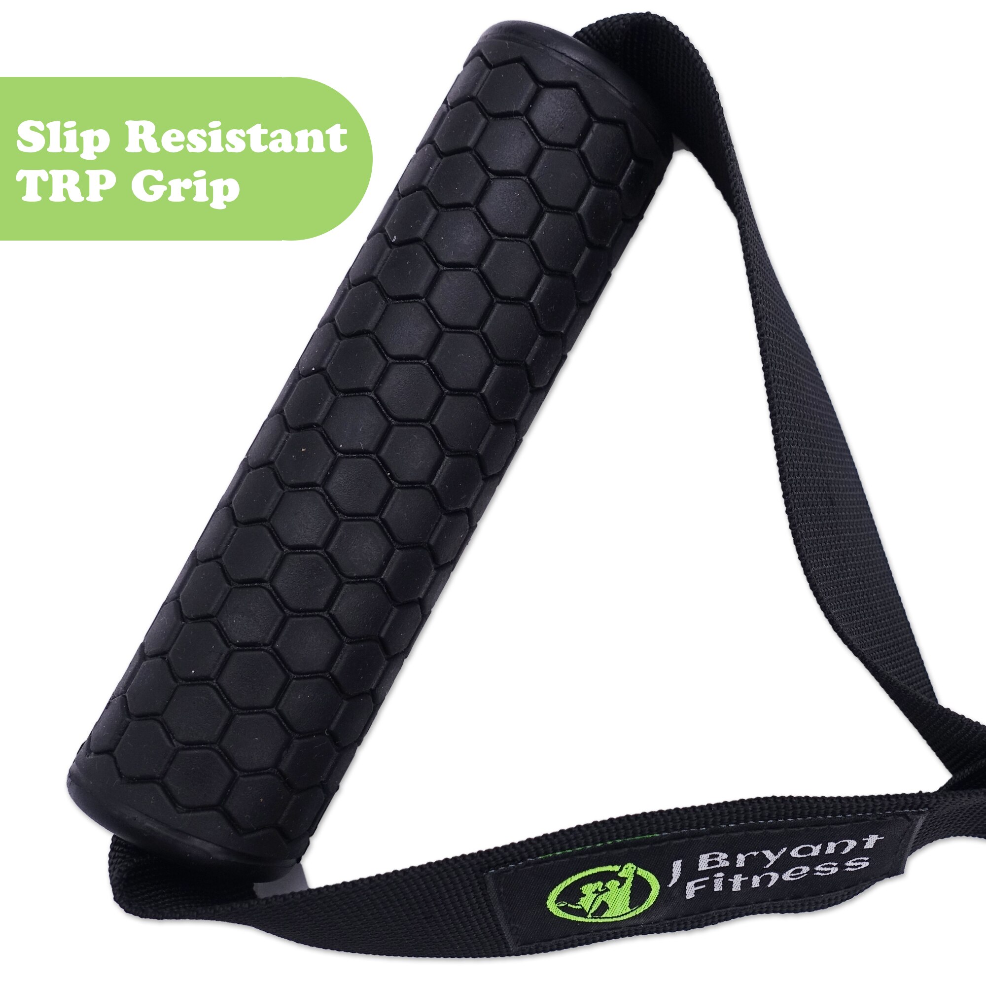 Skridsikkert gymnastikhåndtag d-ring pull rope kabelstang til fitness crossover tricep bar træk træning løfterør modstandsbånd