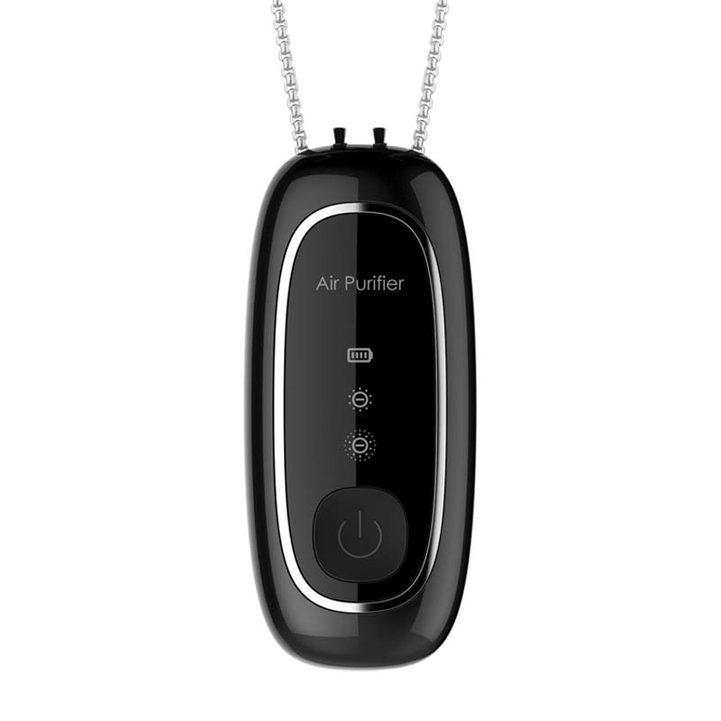Rensningsionisator mini anion lille bærbar usb hals ionisk intelligent røgluftrenser/halsluftrenser: Default Title
